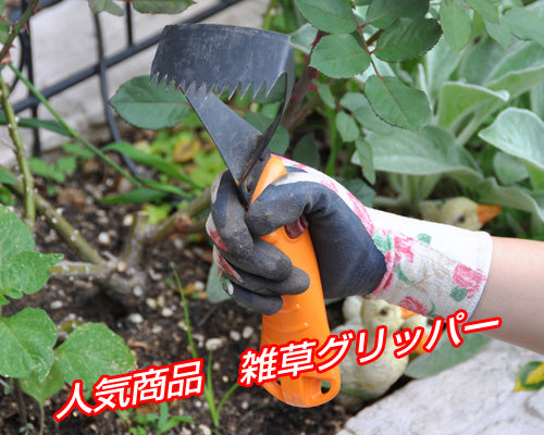 雑草除去の道具